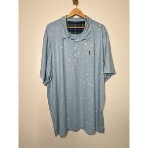 William Murray Golf Polo Shirt in Caddyshack Inspired Print Men's Size 3XL